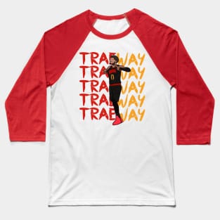 Trae Young 'TraeWay' Atlanta Hawks Baseball T-Shirt